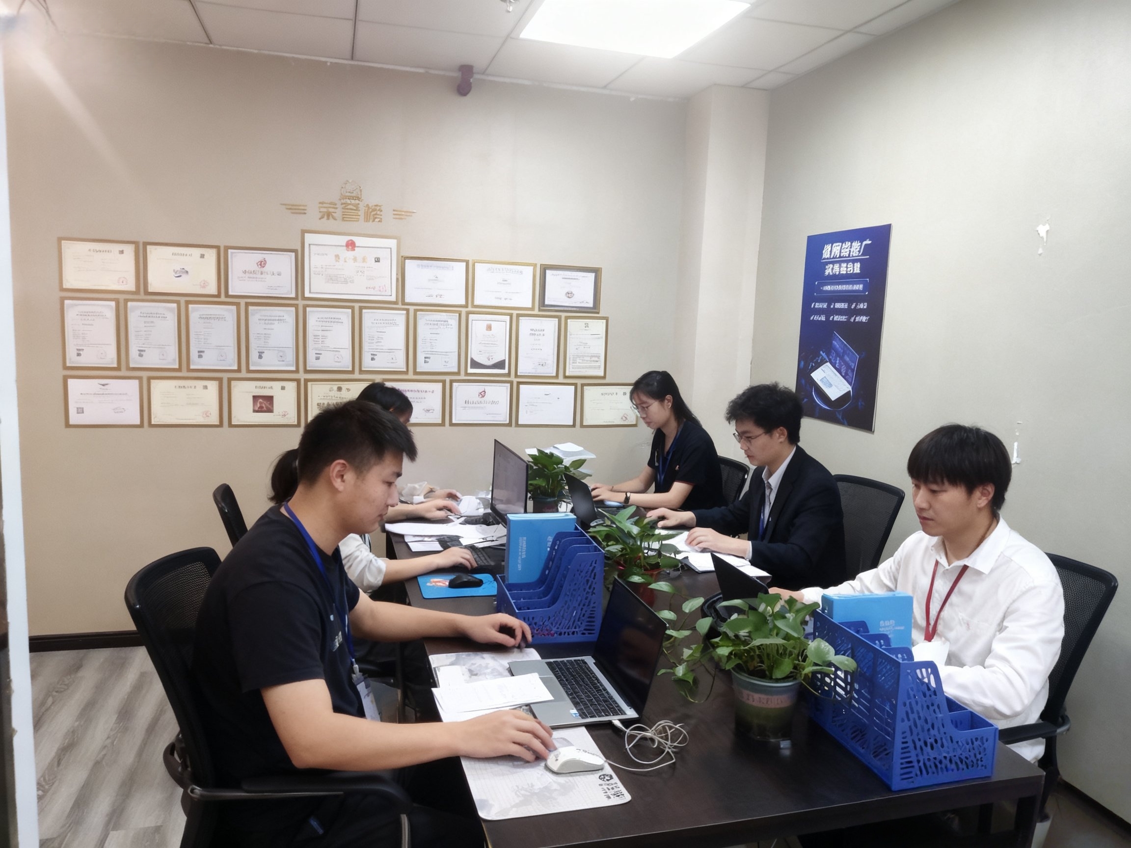 网推传媒有限公司内部办公环境实拍
